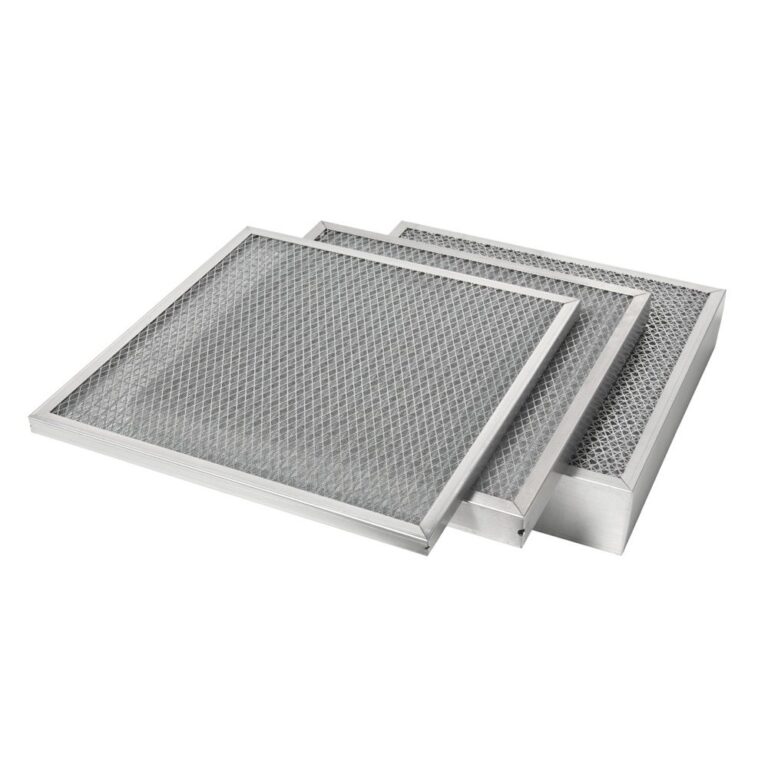 13-5/8″x23-1/2″x7/8″ Exact with Pull Tab, Center, Short Side, Industrial Grade Aluminum Screen Air Filter