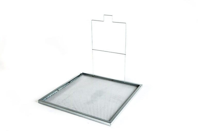 16x20x1 Nominal Air Filter Pad Holding Frame, With Retainer Gate